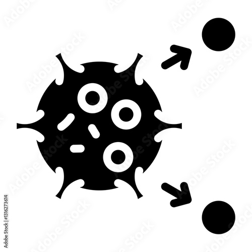 Zoonosis Vector Design Icon Style