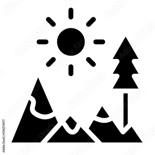 Adventure Vector Design Icon Style