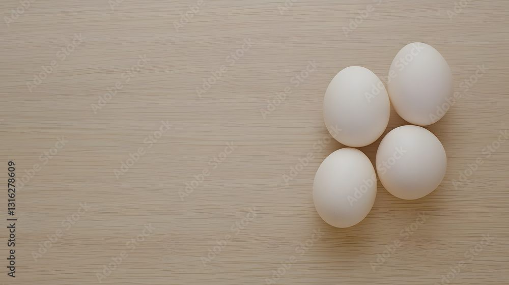 Boiled egg on a wooden surface, symbolizing simplicity and nourishment.
Boiled egg on a wooden surface, symbolizing simplicity and nourishment.
