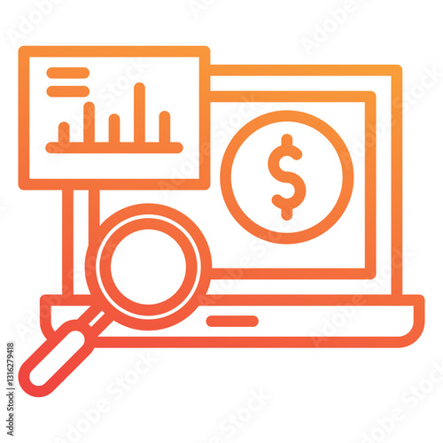 Financial Analyst Icon