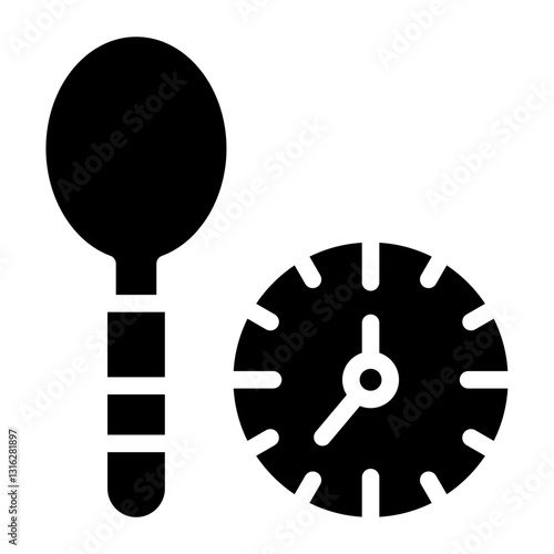 Lunchtime Vector Design Icon Style