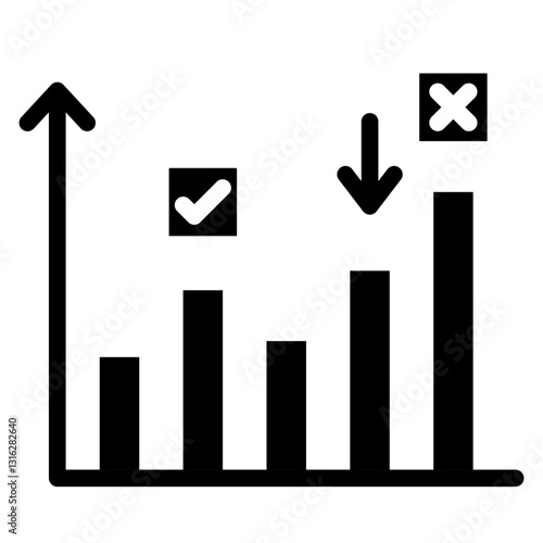 Data Imputation Vector Design Icon Style