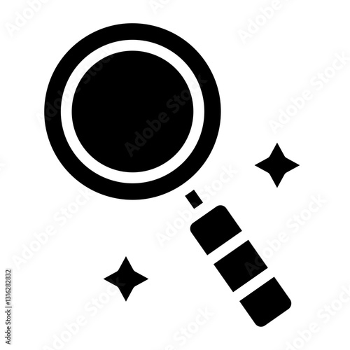 Magnifying Glass Vector Design Icon Style