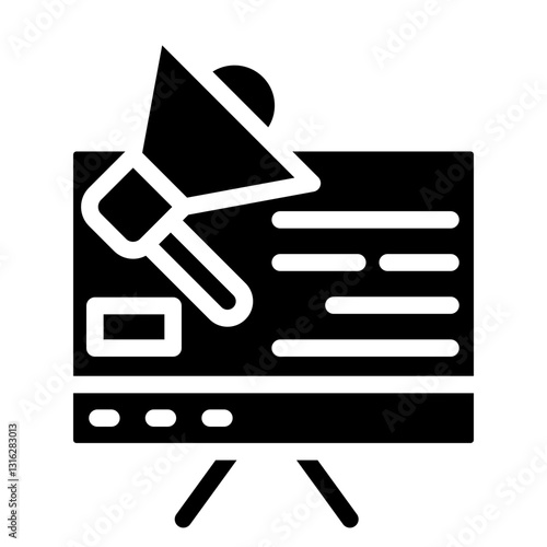 Guerrilla Marketing Vector Design Icon Style