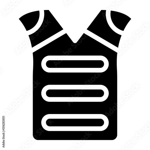 Armor Vector Design Icon Style