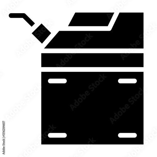 Fuel Can Vector Design Icon Style