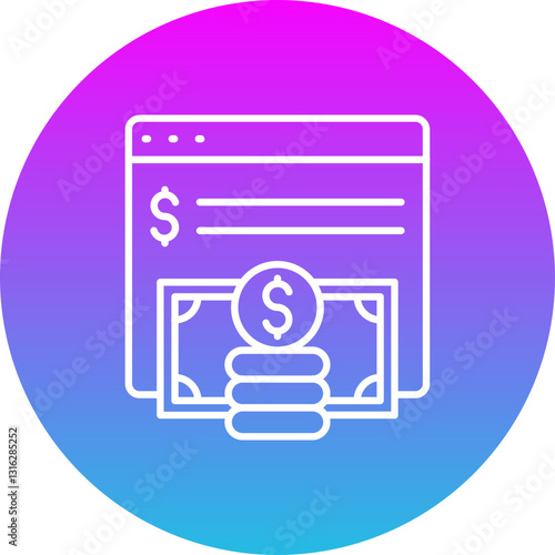Online money Icon