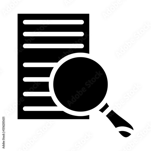 Search Vector Design Icon Style