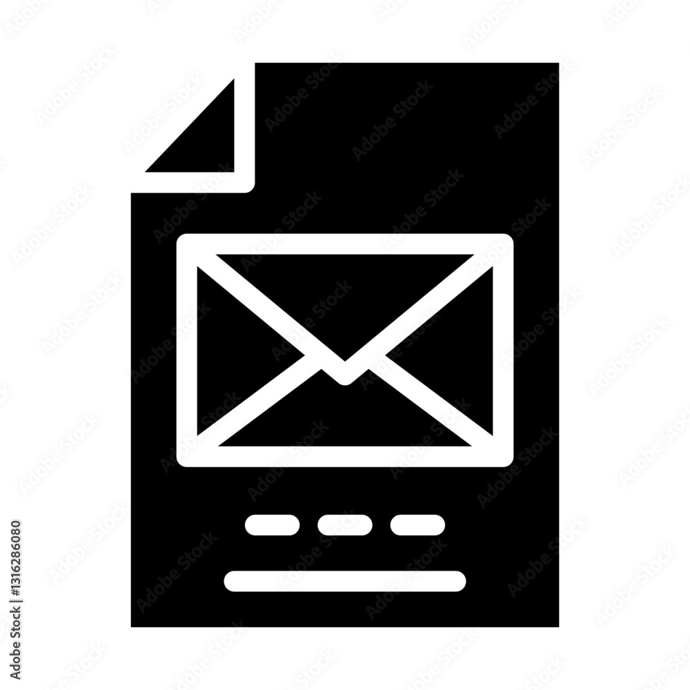 Message Vector Design Icon Style