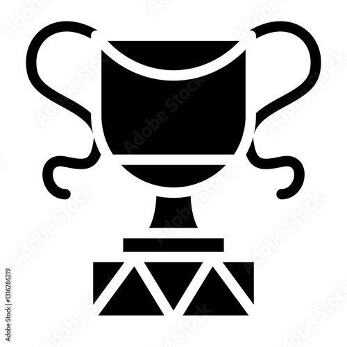 Trophy Vector Design Icon Style