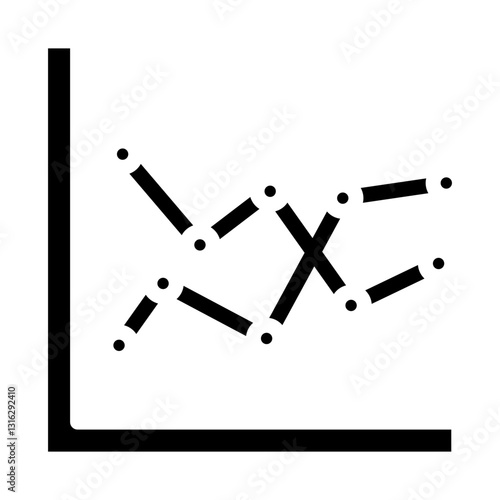 Chart Vector Design Icon Style