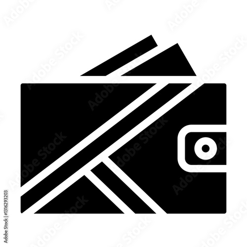 Wallet Vector Design Icon Style