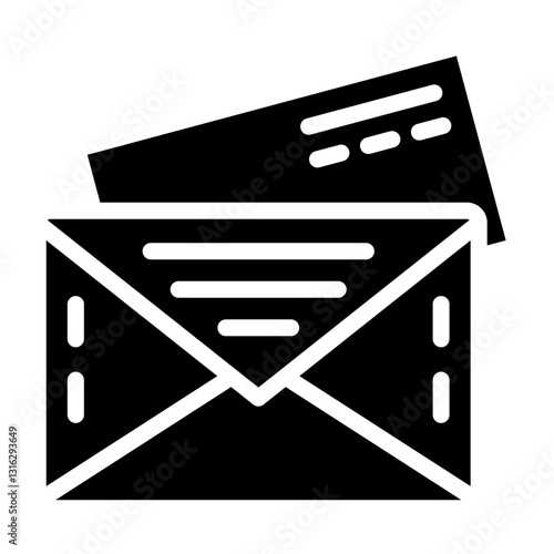 Envelope Vector Design Icon Style