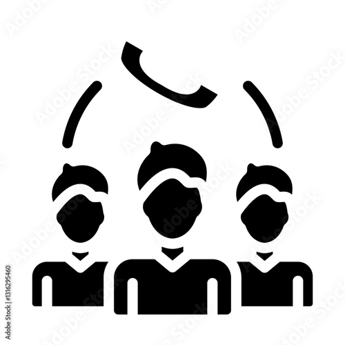 Conference Vector Design Icon Style