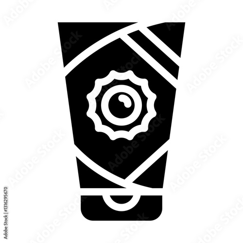 Sunscreen Vector Design Icon Style