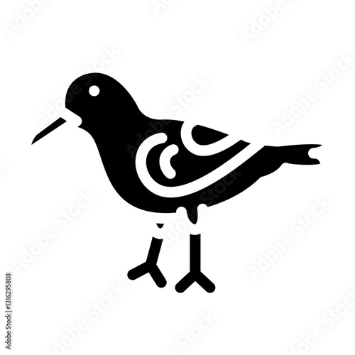 Seagull Vector Design Icon Style