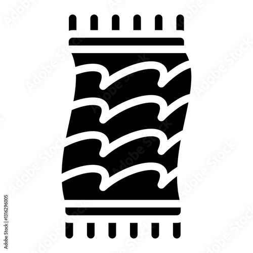 Towel Vector Design Icon Style