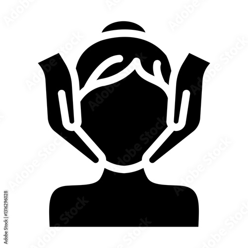 Massage Vector Design Icon Style
