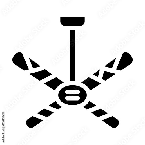 Fan Vector Design Icon Style