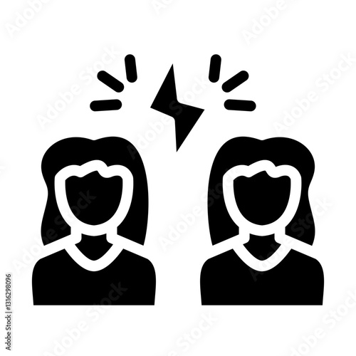 Dispute Vector Design Icon Style