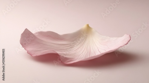 Delicate rose petal