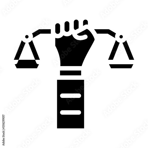 fairness Vector Design Icon Style