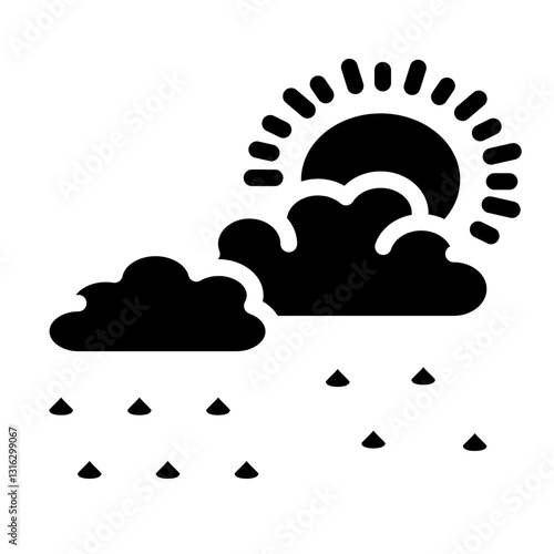 Drizzle Vector Design Icon Style