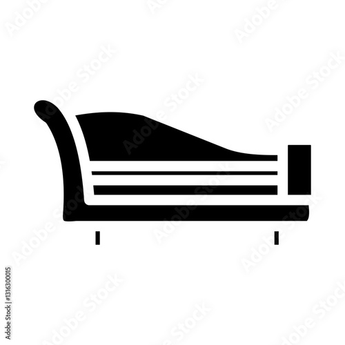 Divan Vector Design Icon Style