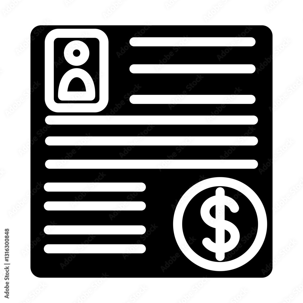 Payroll Vector Design Icon Style Payroll Vector Design Icon Style