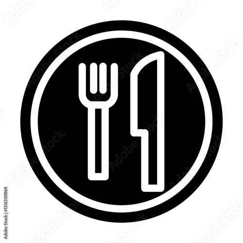 Lunch Vector Design Icon Style