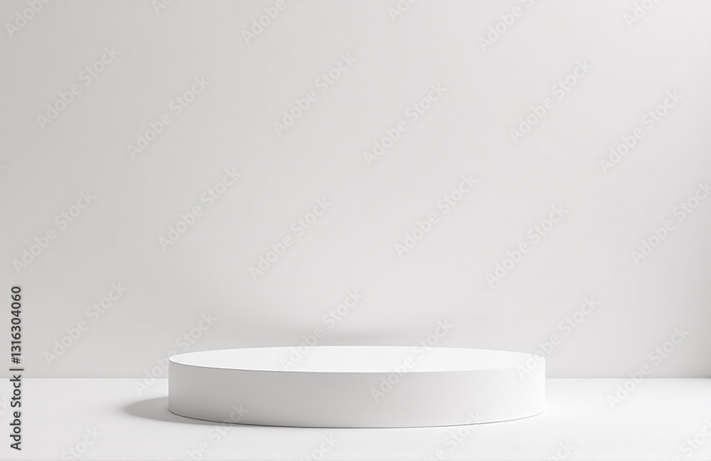 Minimalist 3d Vector Design Featuring A Simple Podium On An Empty Stage For Showcasing Products In A Corporate Setting. Minimalist 3d Vector Design Featuring A Simple Podium On An Empty Stage For Showcasing Products In A Corporate Setting.
