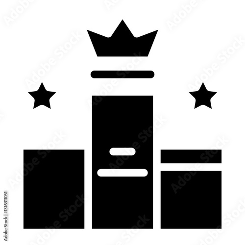 Ranking Vector Design Icon Style