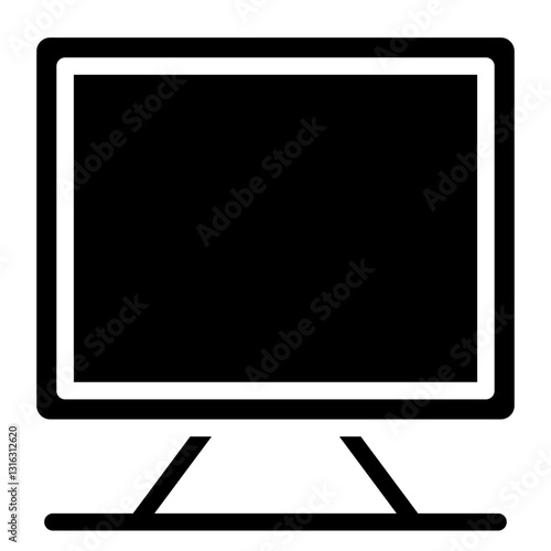 Monitor Vector Design Icon Style