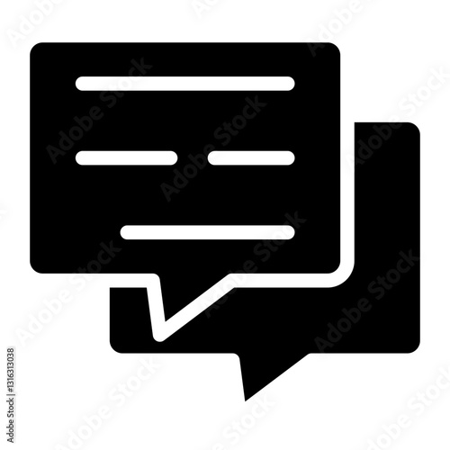 Chat Vector Design Icon Style