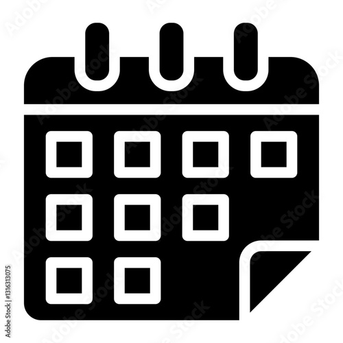 Calendar Vector Design Icon Style