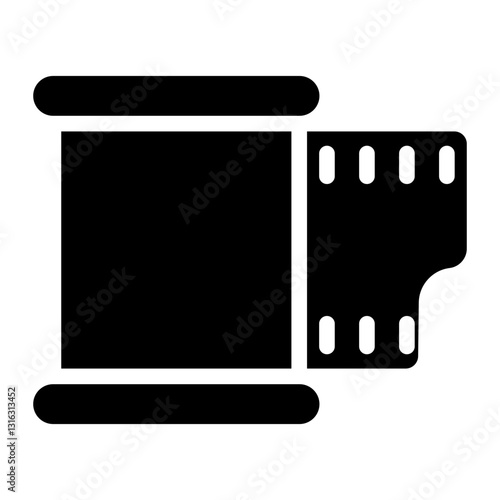 Film Reel Vector Design Icon Style