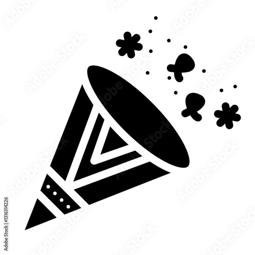 Confetti Vector Design Icon Style
