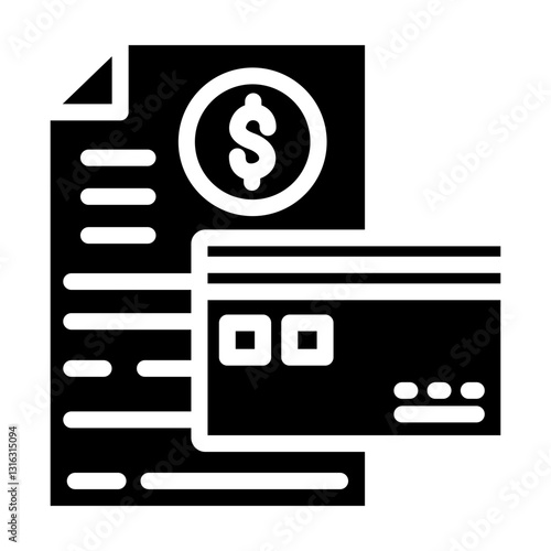 Credit Report Vector Design Icon Style