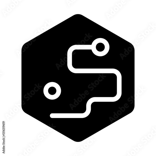 GPS Vector Design Icon Style