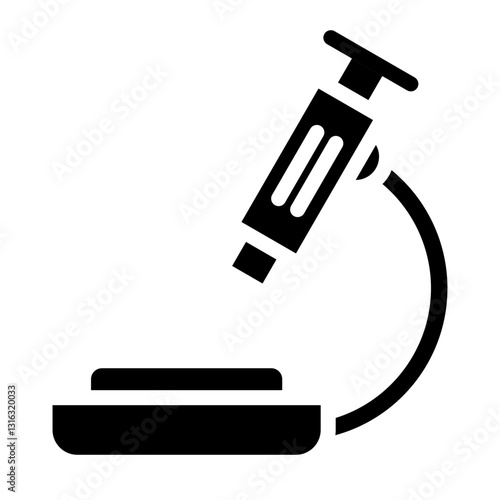 Microscope Vector Design Icon Style