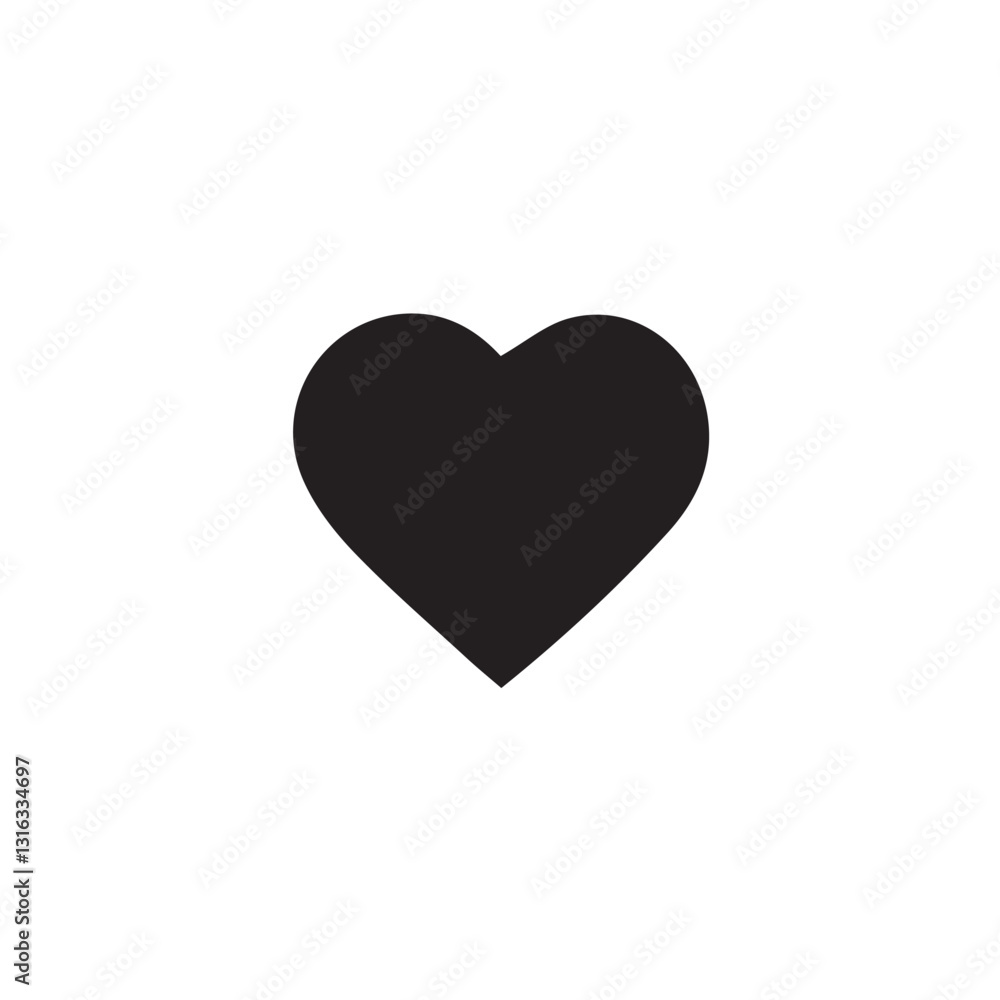 vector illustration of poker heart with editable shape vector illustration of poker heart with editable shape