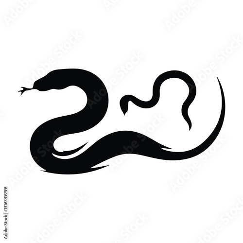 snake silhouette