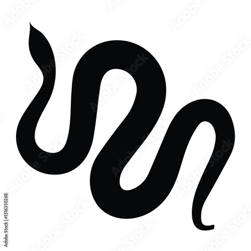 snake silhouette