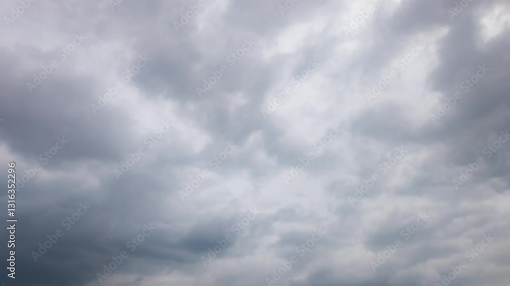 Cloudy day Black clouds roll in delay before an approaching storm Cloudy day Black clouds roll in delay before an approaching storm
