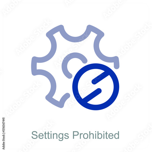 Settings Prohibited