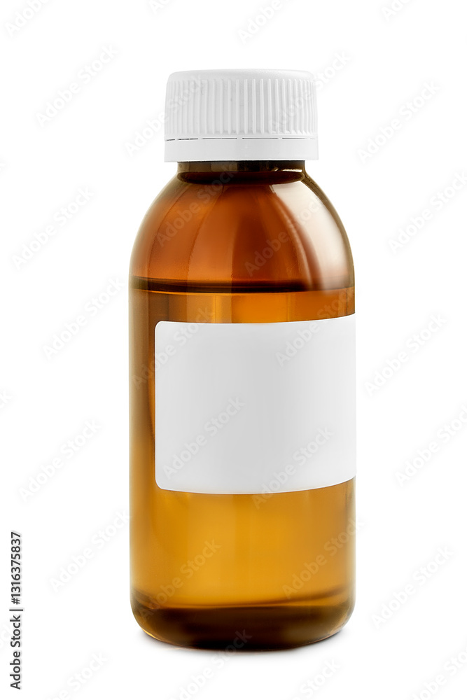 Fototapeta premium Medicine bottle isolated