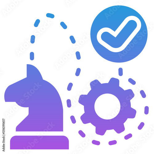 Strategic Roadmap Icon