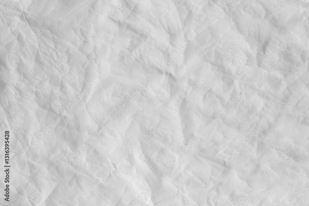 Fototapeta premium Crumpled wet tracing paper as a background texture.
