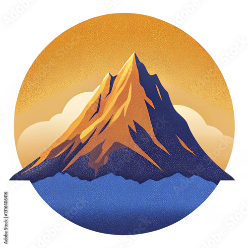 vector illustration of mountains