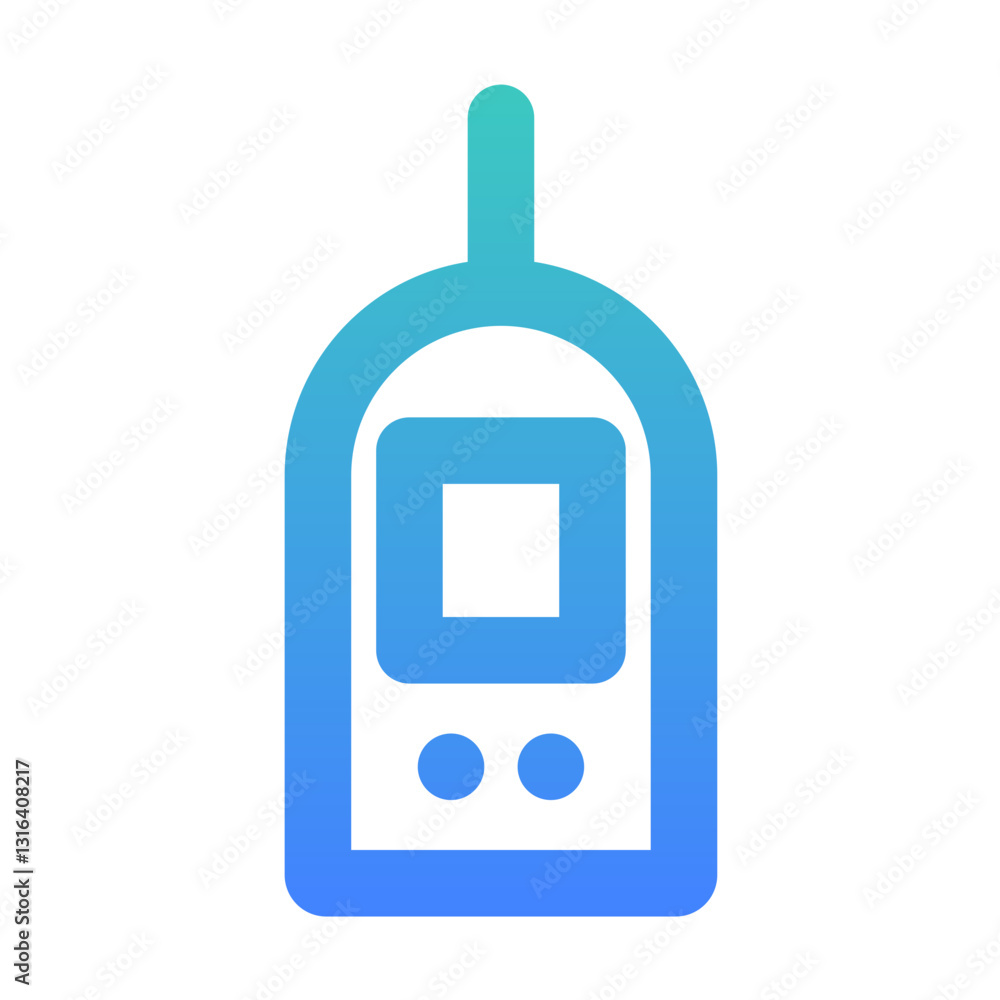 communication tool outlined gradient style communication tool outlined gradient style
